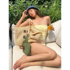 Floral Strapless Bikini Set – Spice Girl Style Summer Beachwear - Sexy Products - Swimwear - 7