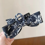 Floral Vintage Bow Hair Clip - Accessories - Hair Accessories - 7