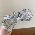 Floral Vintage Bow Hair Clip - Accessories - Hair Accessories - 8