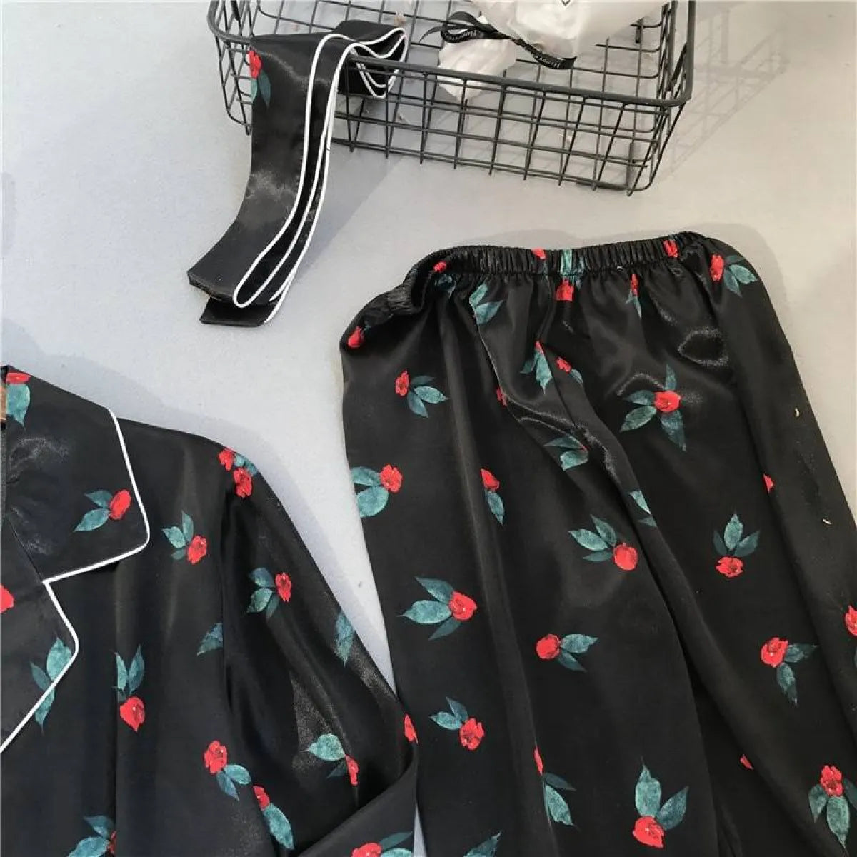Flowers/Plant Pajama Set - Women’s Clothing & Accessories - 6