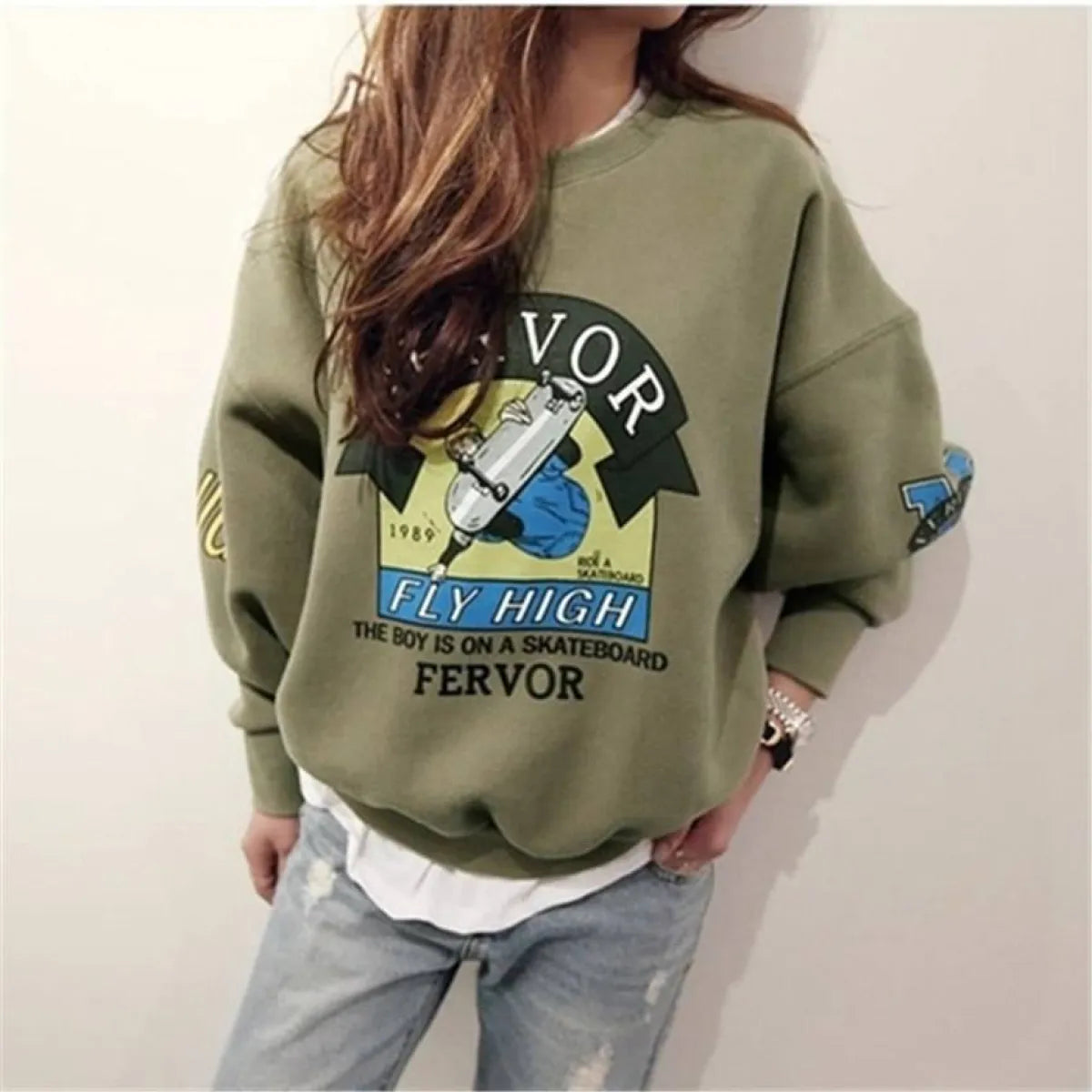Fervor Fly High Sweatshirt - T-Shirts - 1