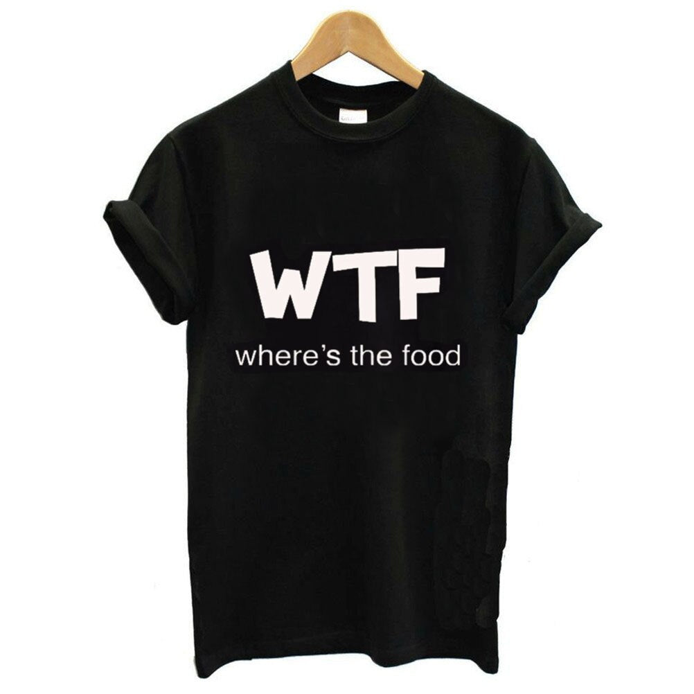 WTF Where’s The Food T-Shirt - Black / XXXL - T-Shirts - Shirts & Tops - 8 - 2024