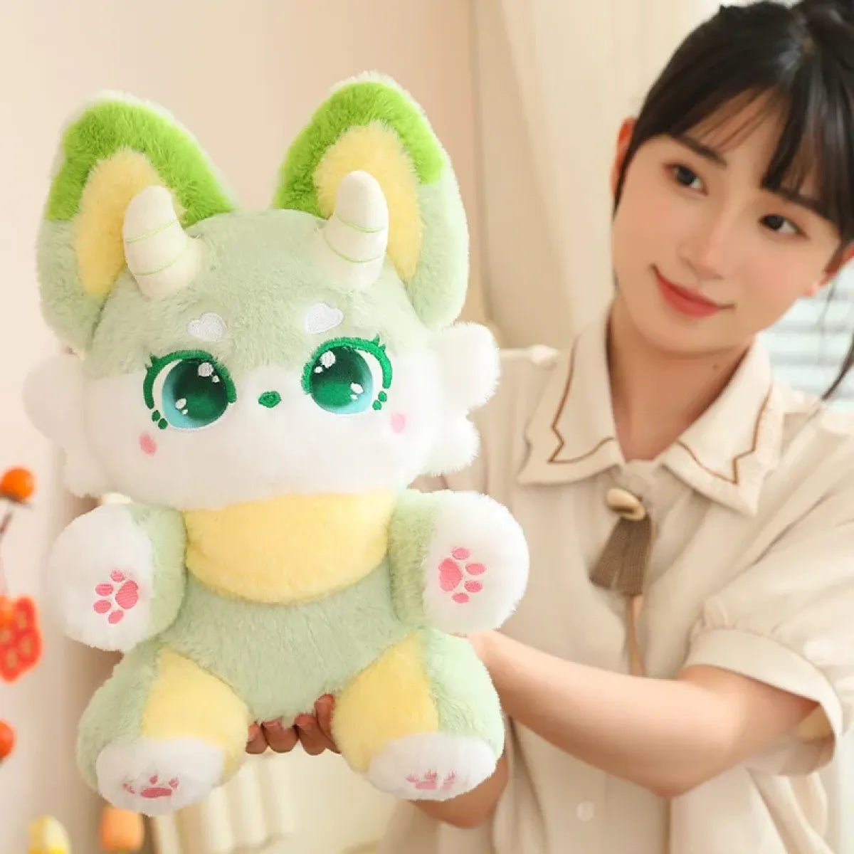 Pastel Kawaii Fox Plushie - Plushies - Plushie - 4