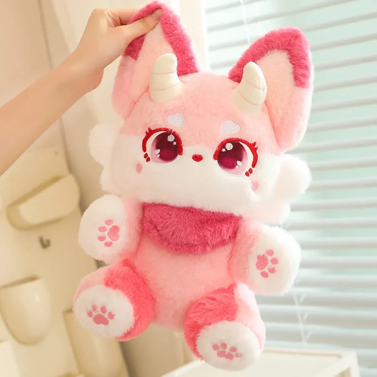 Pastel Kawaii Fox Plushie - Plushies - Plushie - 5