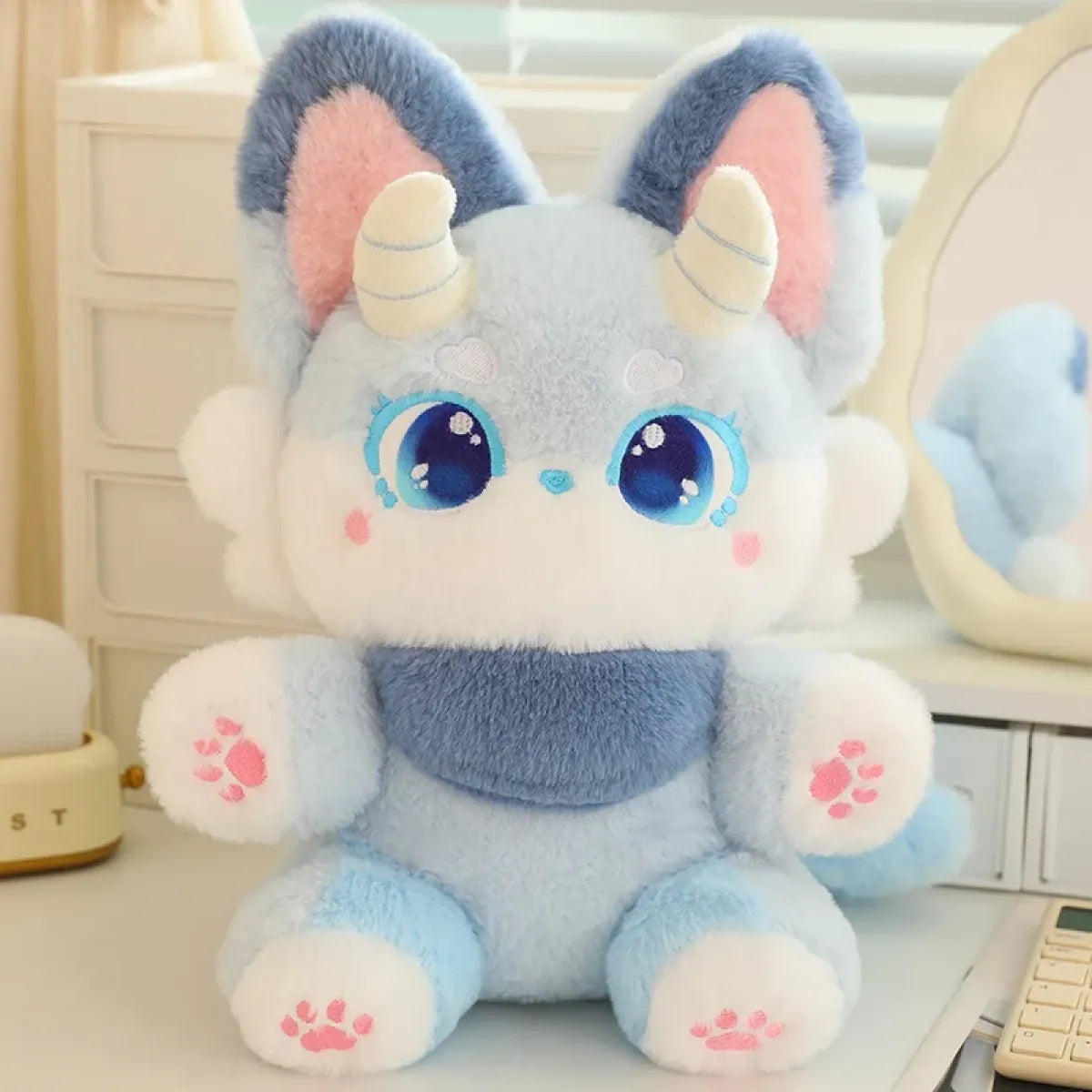 Pastel Kawaii Fox Plushie - Plushies - Plushie - 8