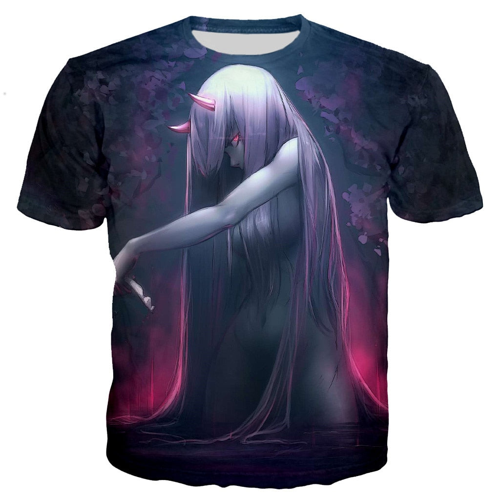 Darling In The Franxx Anime T-Shirt - T-Shirts - Shirts & Tops - 3 - 2024