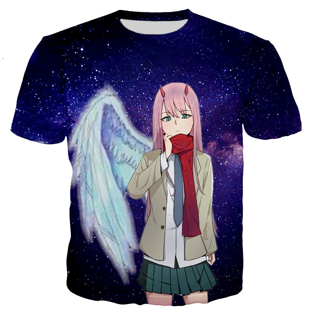 Darling In The Franxx Anime T-Shirt - T-Shirts - Shirts & Tops - 4 - 2024