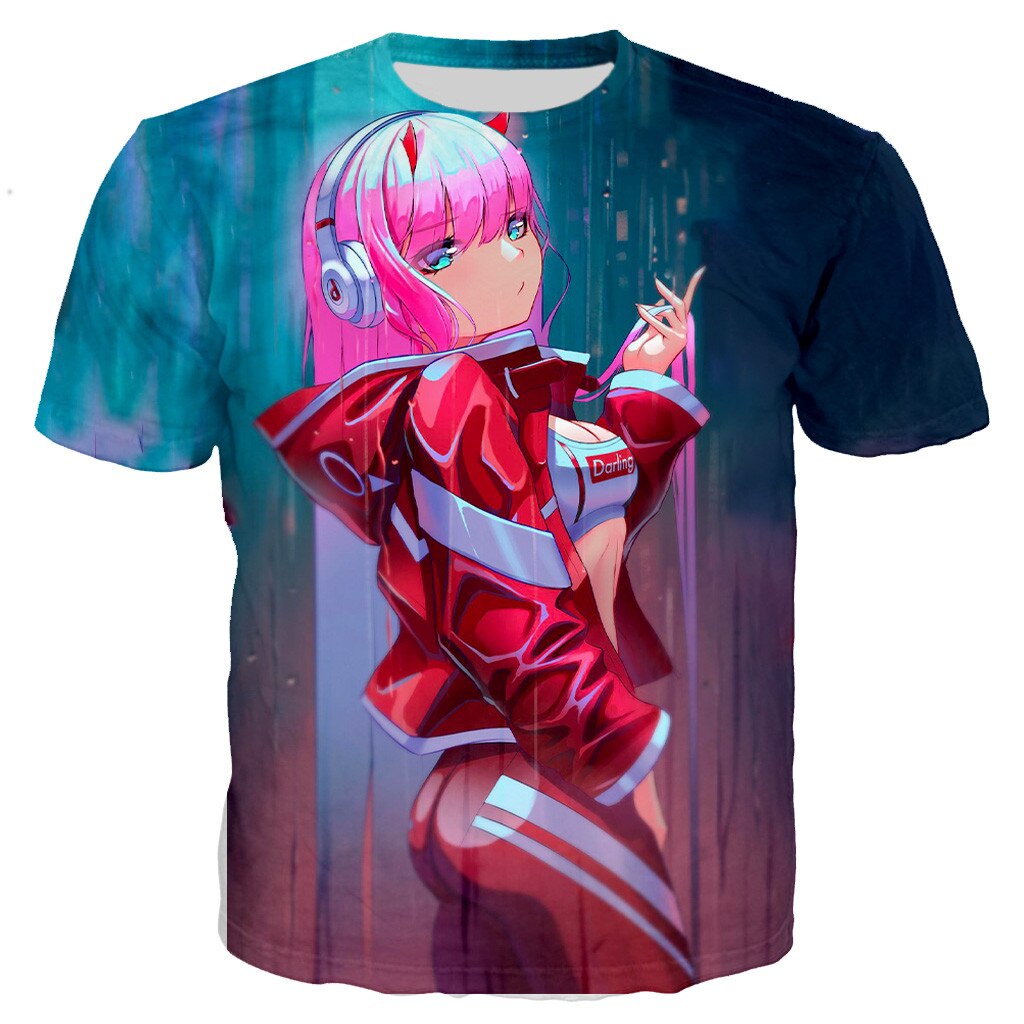 Darling In The Franxx Anime T-Shirt - 08 / XXL - T-Shirts - Shirts & Tops - 9 - 2024