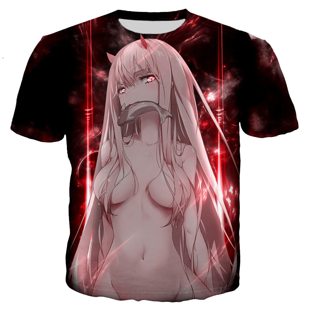 Darling In The Franxx Anime T-Shirt - T-Shirts - Shirts & Tops - 2 - 2024