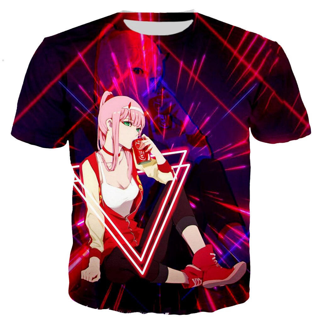 Darling In The Franxx Anime T-Shirt - 04 / XXL - T-Shirts - Shirts & Tops - 14 - 2024