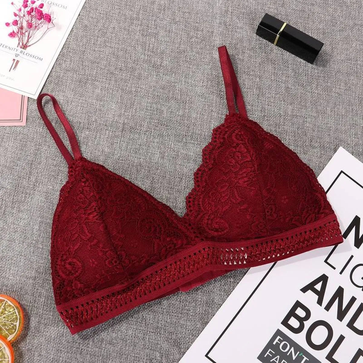 French Wireless Bra - Women’s Clothing & Accessories - 4