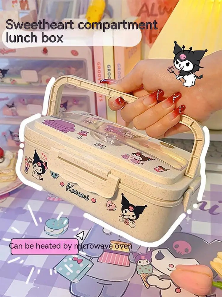 Sanrio Fresh-Keeping Lunch Box - Stationary & More - Lunch Box Sets - 2 - 2024