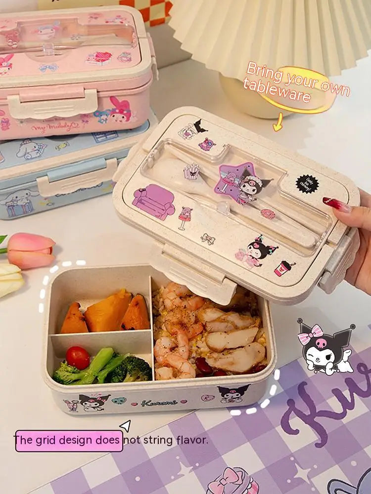 Sanrio Fresh-Keeping Lunch Box - Stationary & More - Lunch Box Sets - 3 - 2024