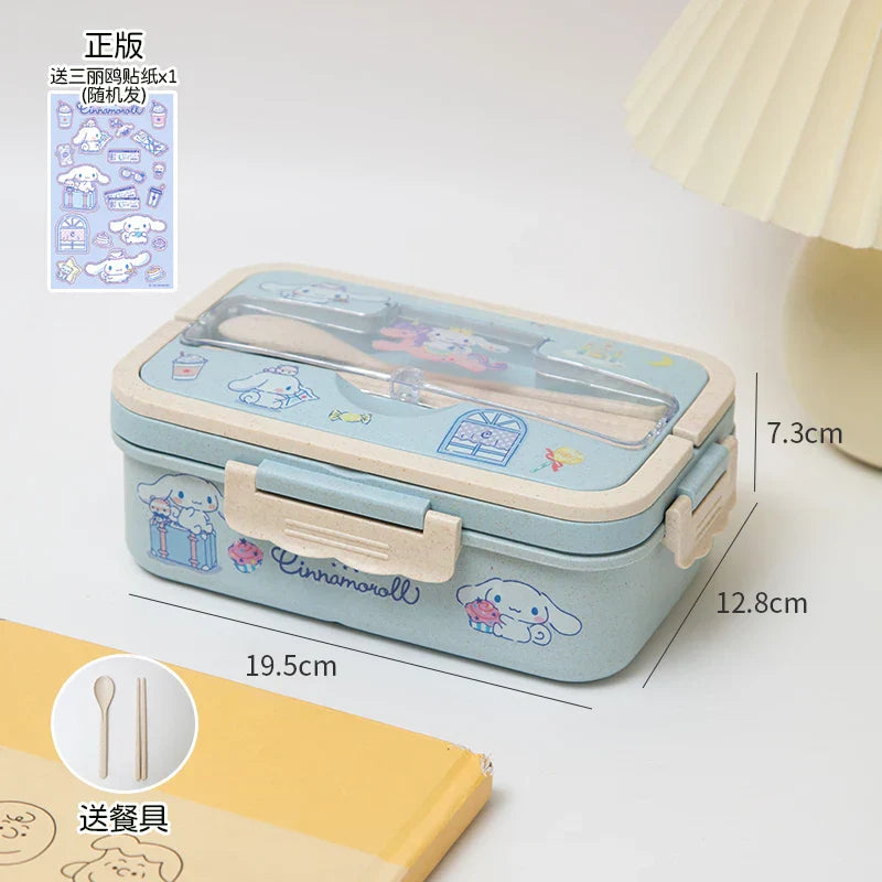 Sanrio Fresh-Keeping Lunch Box - Cinnamoroll - Stationary & More - Lunch Box Sets - 7 - 2024