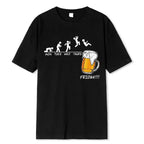 Friday Beer Print Men’s T-Shirt: Funny Hip Hop Streetwear - T-Shirts - 1