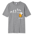 Friday Beer Print Men’s T-Shirt: Funny Hip Hop Streetwear - T-Shirts - 11