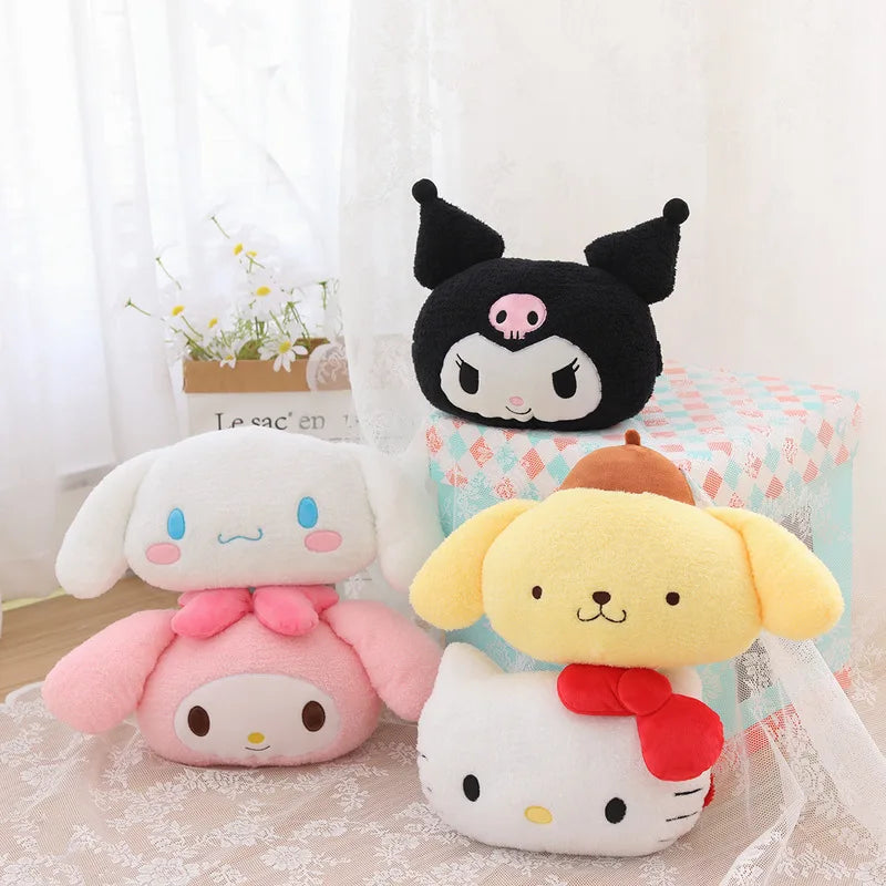 Hello Kitty & Friends Plush Car Neck Pillow - Plushies - Stuffed Animals - 1 - 2024