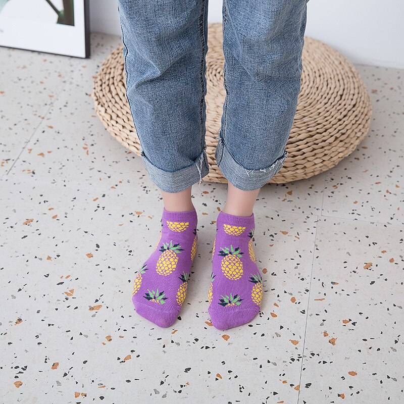 Fruits Printed Harajuku Socks - Women’s Clothing & Accessories - Apparel & Accessories - 3 - 2024