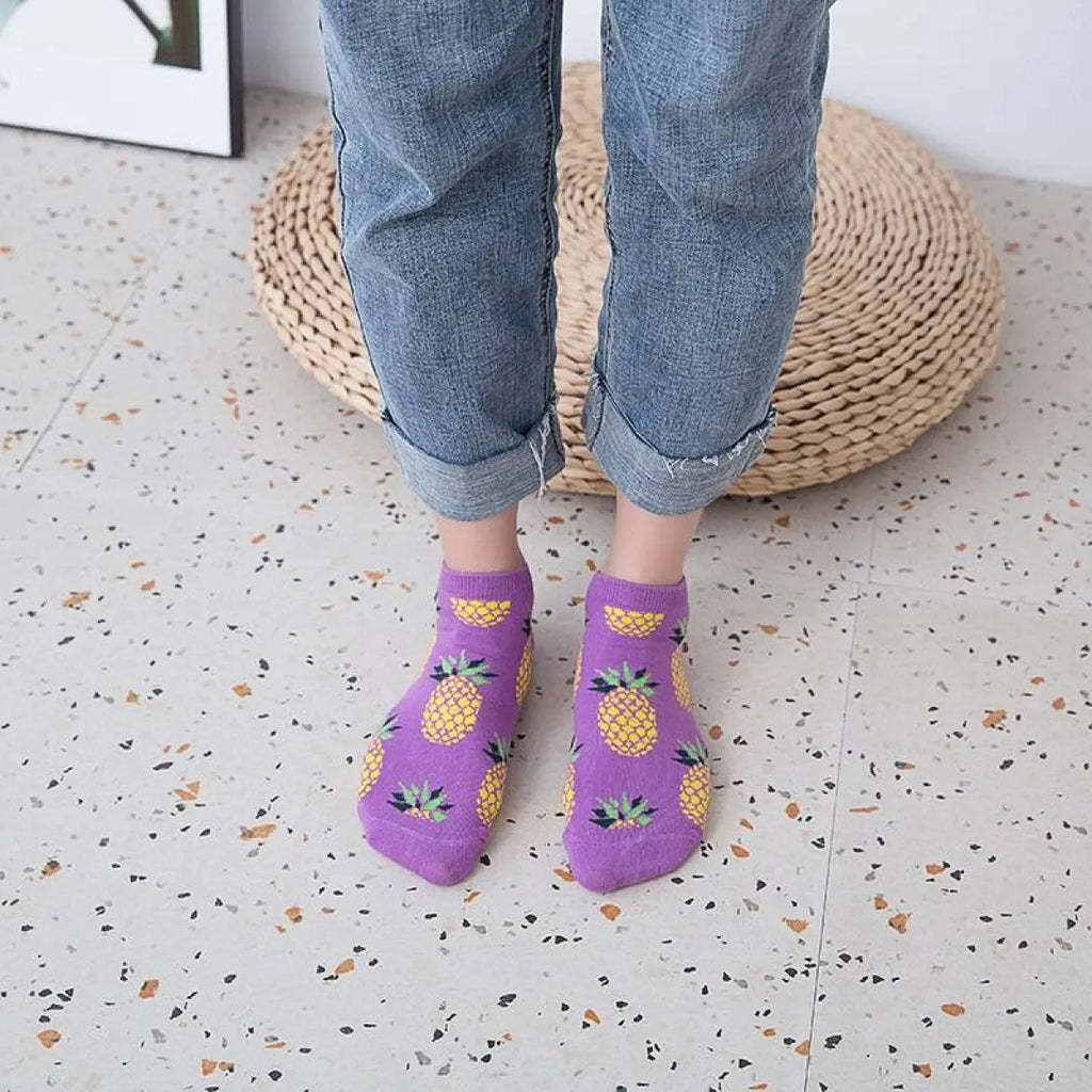 Fruits Printed Harajuku Socks - Women’s Clothing & Accessories - 3