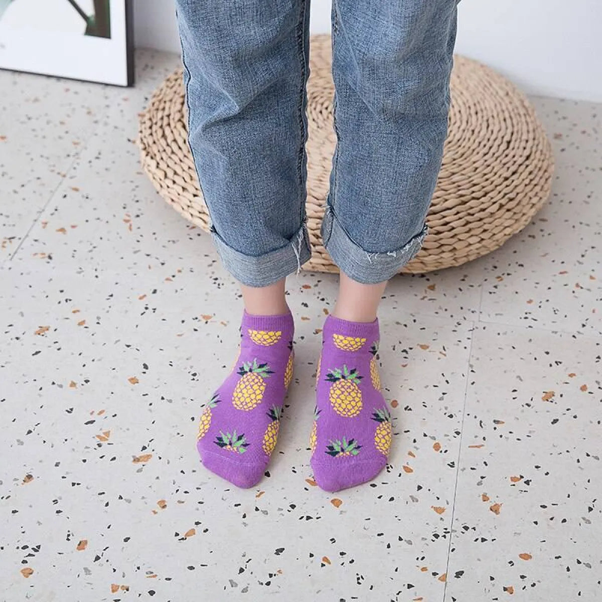 Fruits Printed Harajuku Socks - Women’s Clothing & Accessories - 3