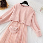 2 Piece Crop Top/Dress - All Dresses - 5