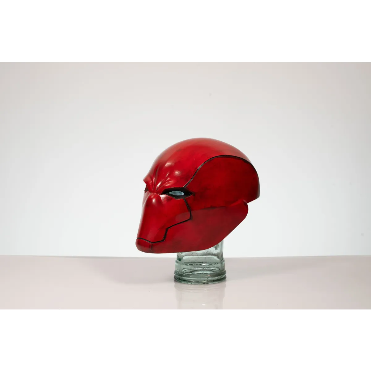 Red Vigilante Helmet - Wearable Costume Cowl Mask Helm - Cosplay - Helmets and Headwear - 8