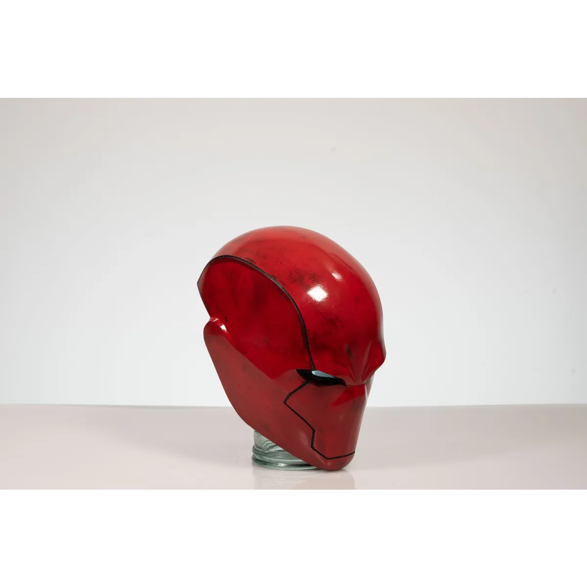 Red Vigilante Helmet - Wearable Costume Cowl Mask Helm - Cosplay - Helmets and Headwear - 12