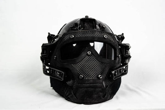 Tactical Helmet and Face Mask - None - Fresh In - 2025 - 1 - Worldwide Shipping