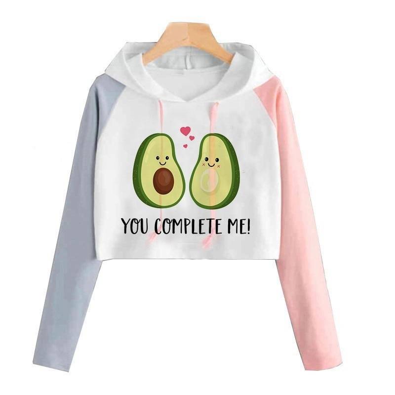 Funny Avocado Hooded Shirt - 8 / S - T-Shirts - Shirts & Tops - 19 - 2024