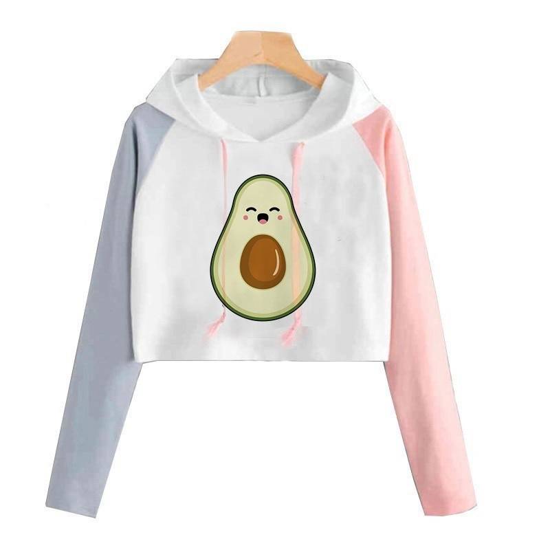 Funny Avocado Hooded Shirt - 1 / S - T-Shirts - Shirts & Tops - 22 - 2024