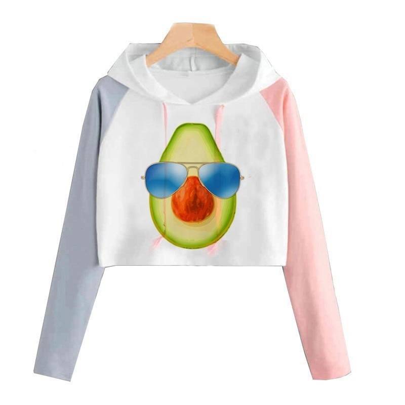 Funny Avocado Hooded Shirt - 13 / S - T-Shirts - Shirts & Tops - 23 - 2024