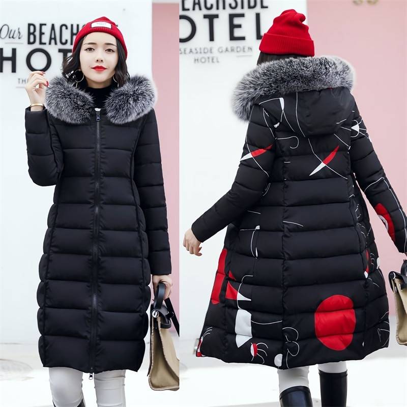 Fur Collar Parkas - Women’s Clothing & Accessories - Decor - 3 - 2024