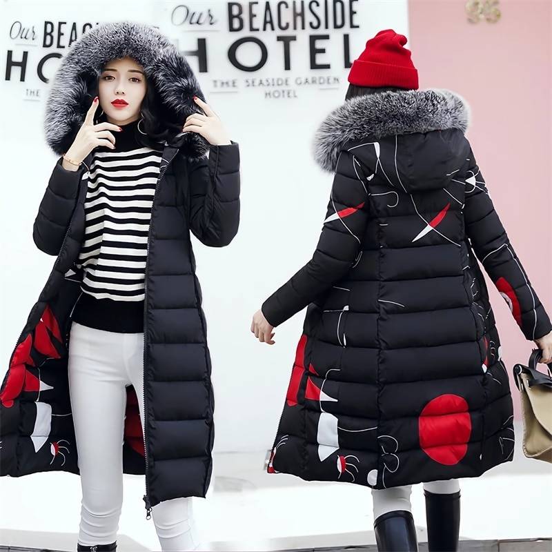 Fur Collar Parkas - Women’s Clothing & Accessories - Decor - 4 - 2024