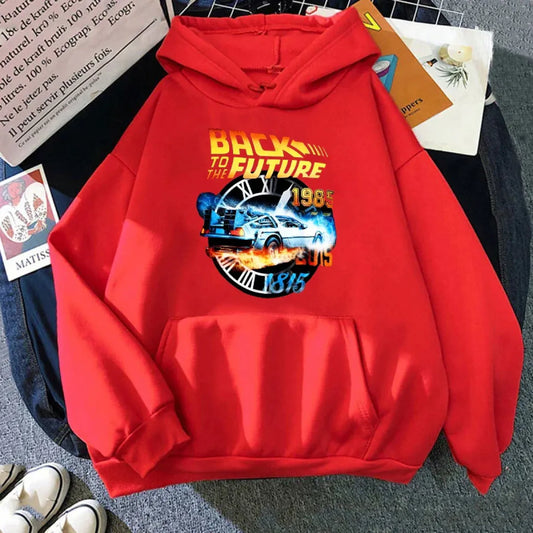 Back to the Future Time Travel Hoodie - Hoodies & Sweatshirts - Hoodie - 2