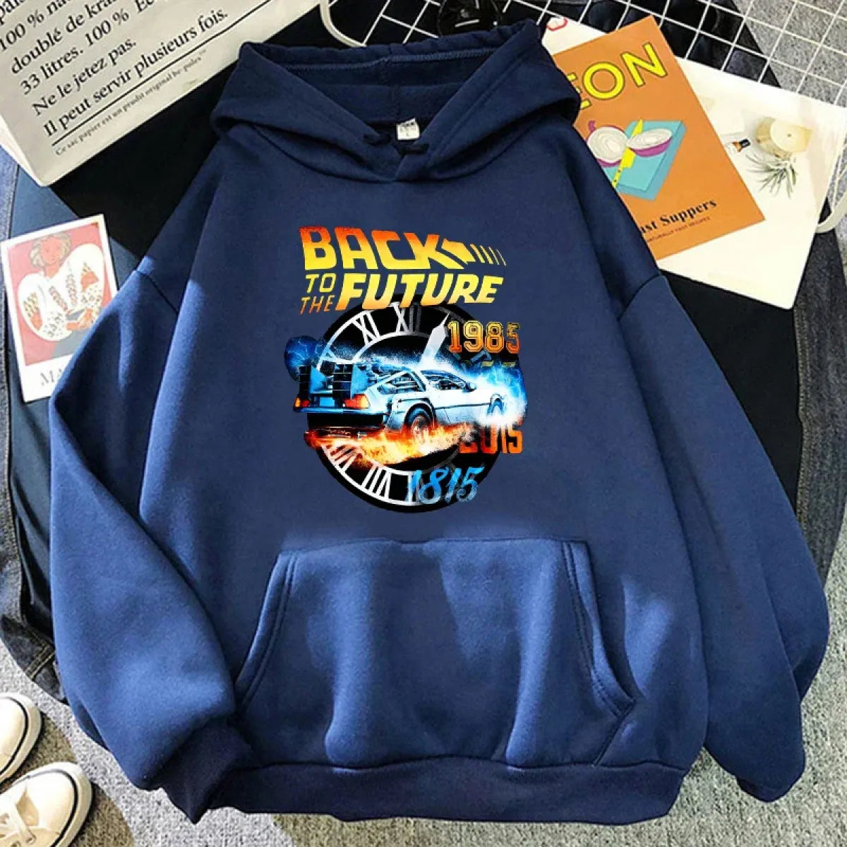 Back to the Future Time Travel Hoodie - Hoodies & Sweatshirts - Hoodie - 5