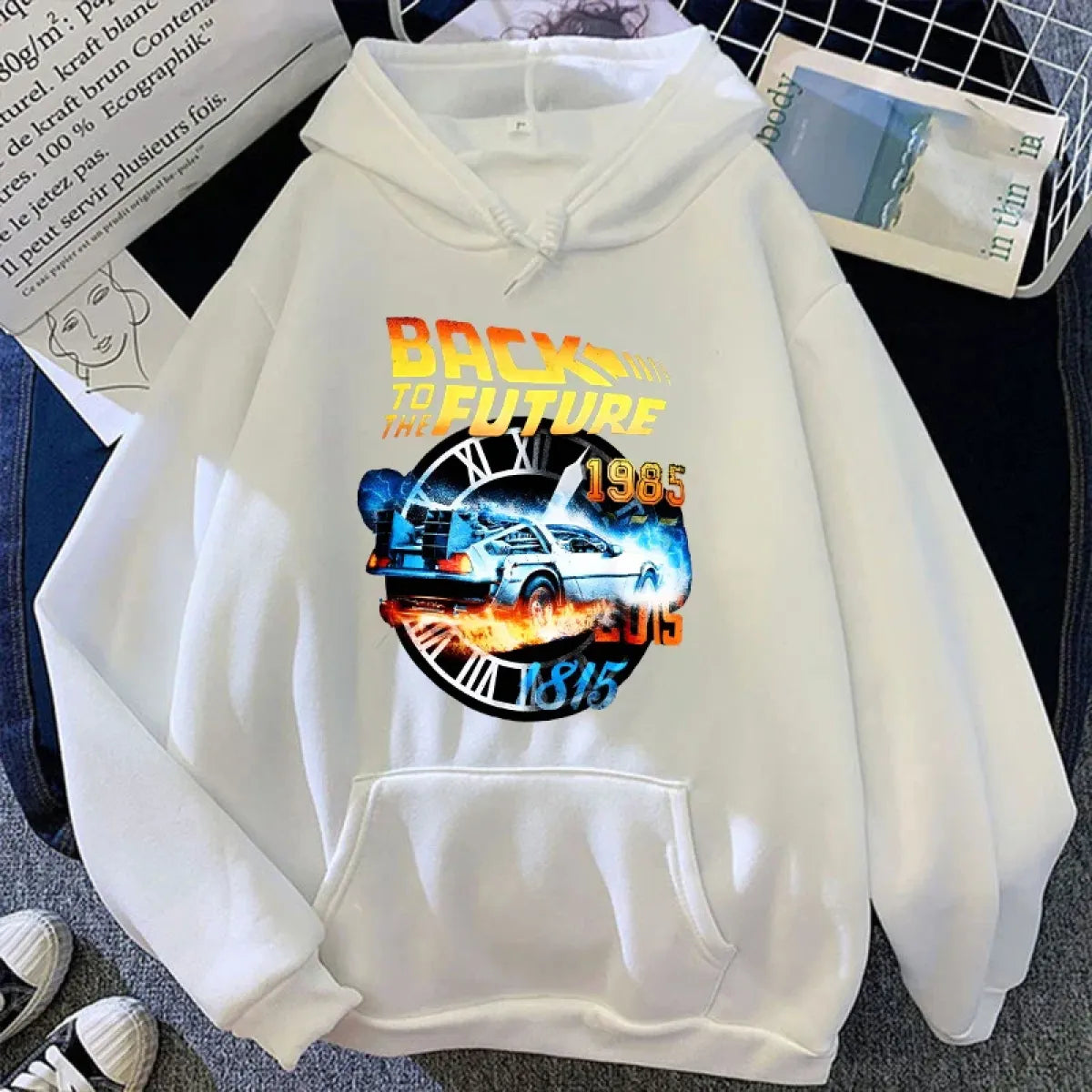 Back to the Future Time Travel Hoodie - Hoodies & Sweatshirts - Hoodie - 6