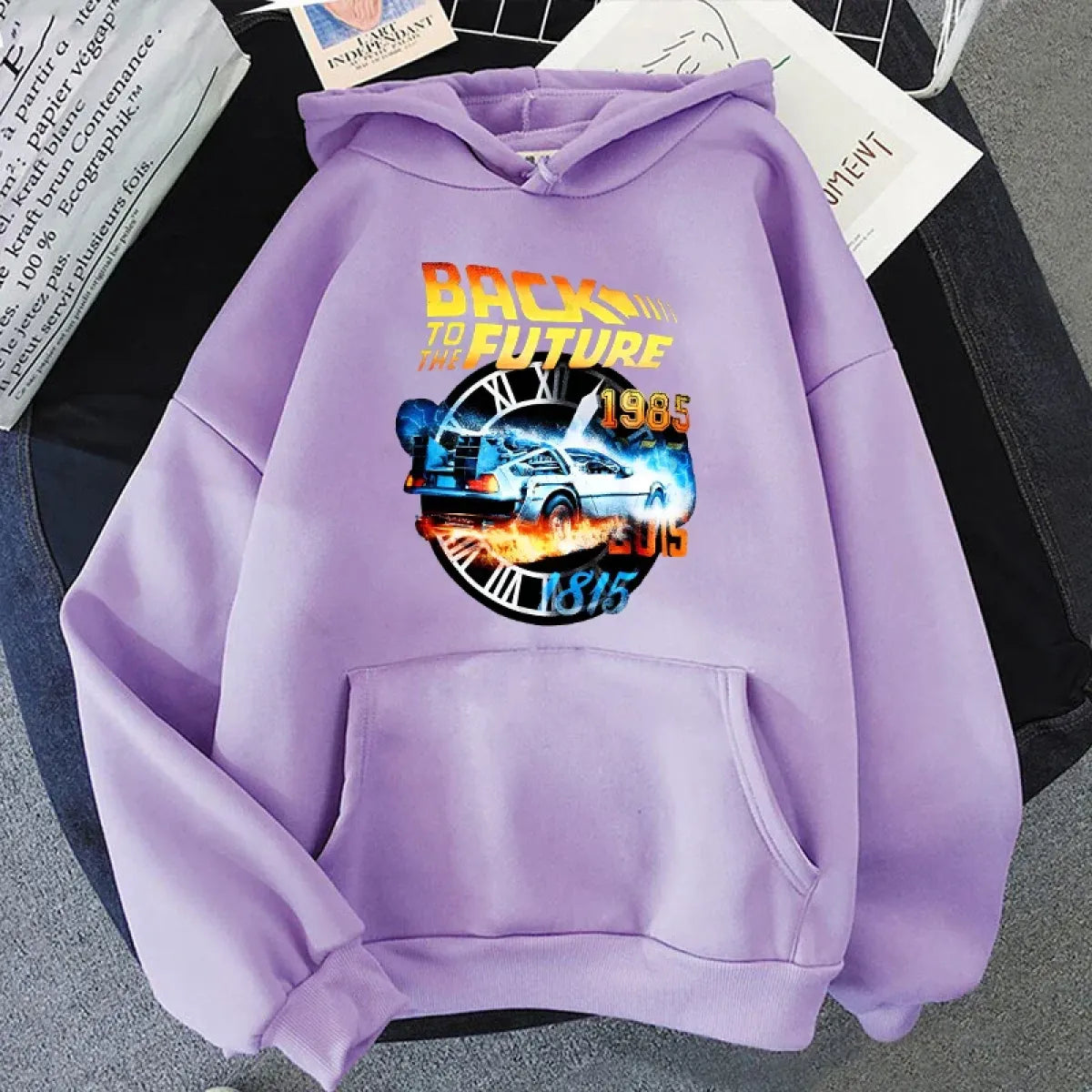 Back to the Future Time Travel Hoodie - Hoodies & Sweatshirts - Hoodie - 7