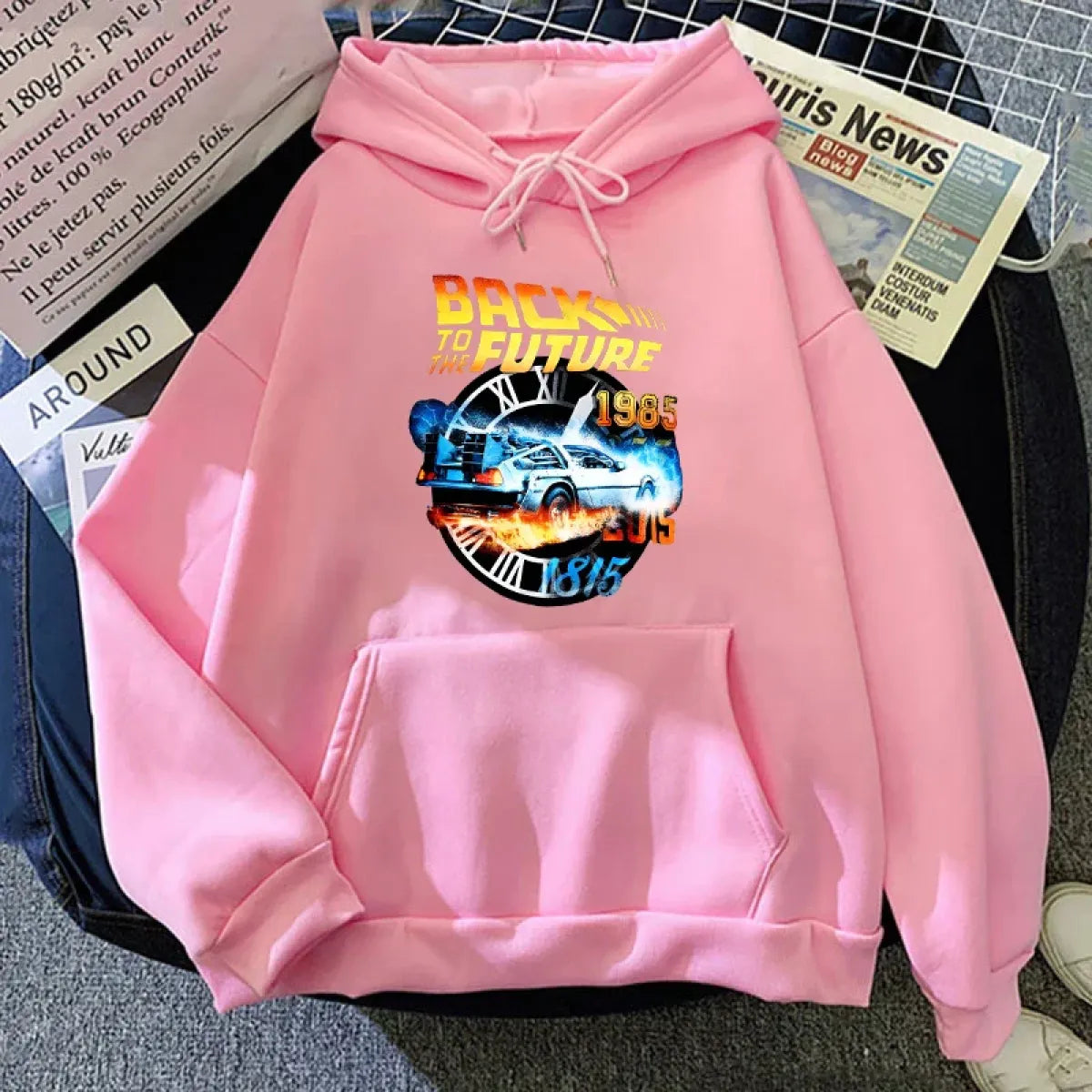 Back to the Future Time Travel Hoodie - Hoodies & Sweatshirts - Hoodie - 8