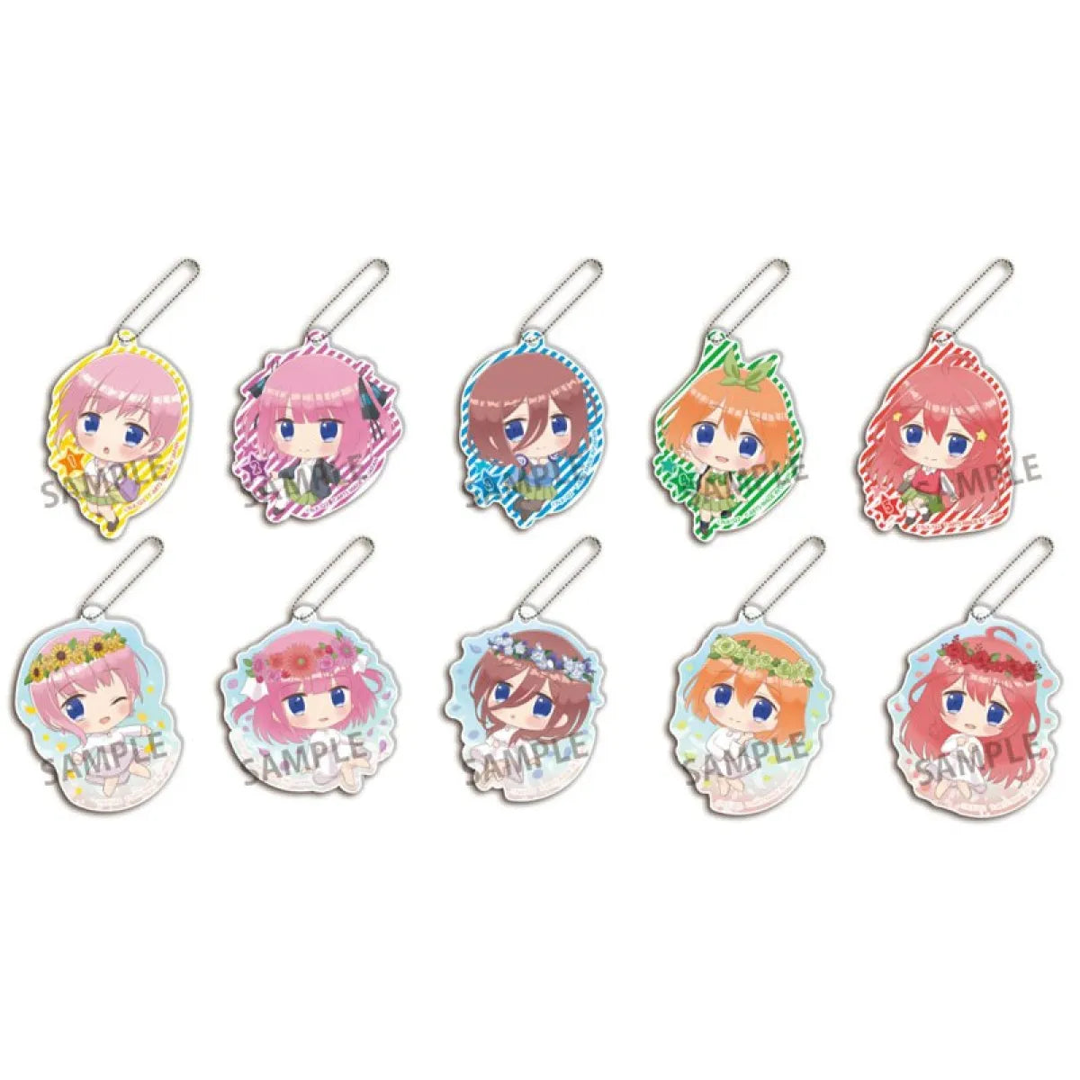 FUWAWAKKO THE QUINTESSENTIAL QUINTUPLETS SS UNIFORM ACRYLIC KEYCHAIN Blind Box (1 Blind Box) - Best Sellers - Keychain