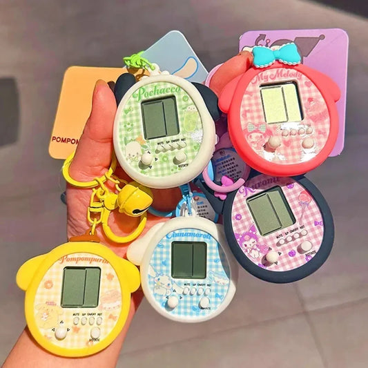 Sanrio Mini Game Console Keychain – Kuromi & Cinnamoroll - Harajuku Style - Keychain - 2