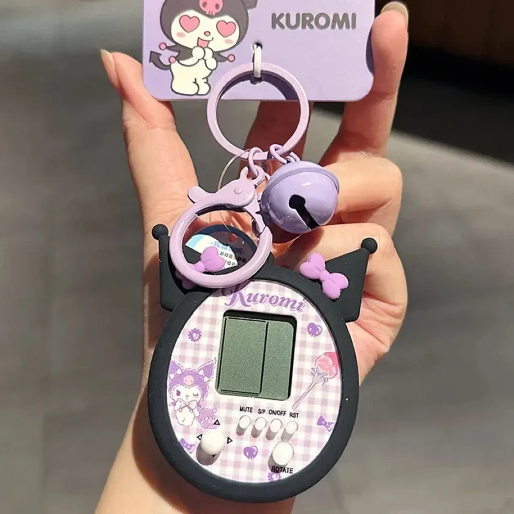 Sanrio Mini Game Console Keychain – Kuromi & Cinnamoroll - Harajuku Style - Keychain - 3