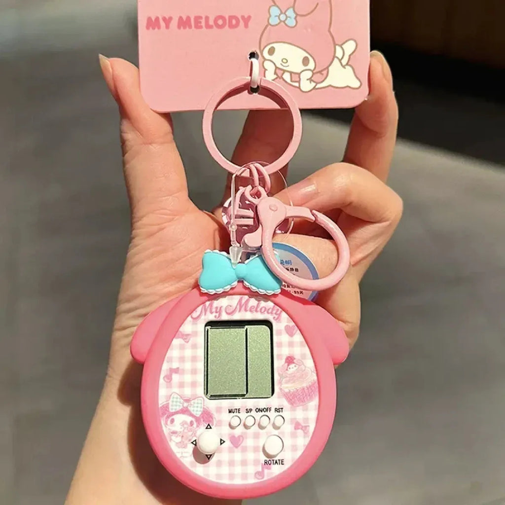 Sanrio Mini Game Console Keychain – Kuromi & Cinnamoroll - Harajuku Style - Keychain - 4