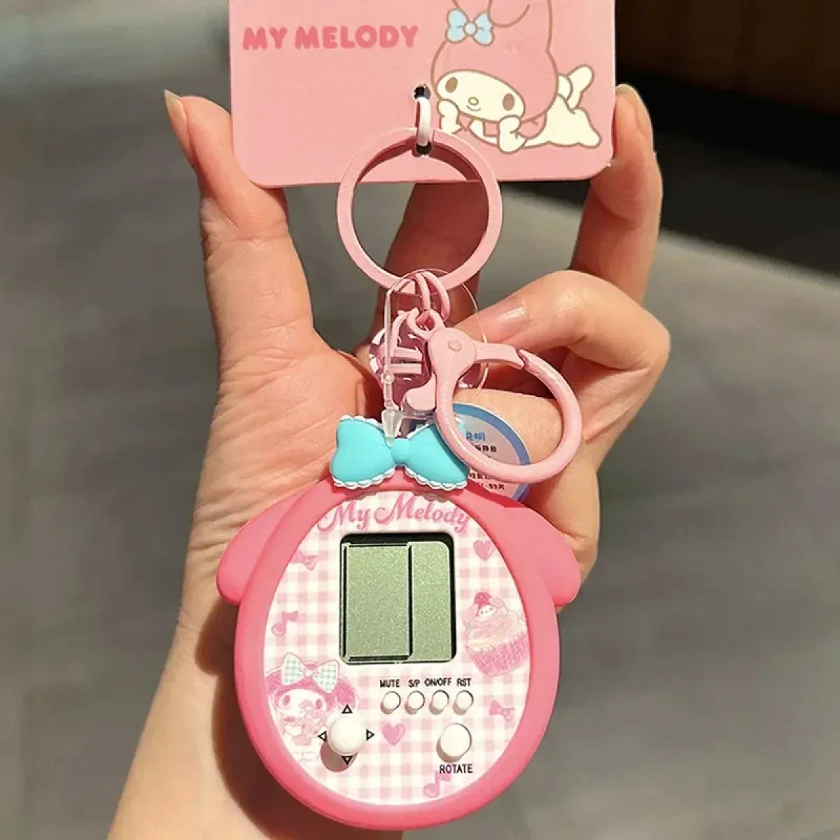 Sanrio Mini Game Console Keychain – Kuromi & Cinnamoroll - Harajuku Style - Keychain - 4