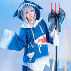 Hololive Gawr Gura Shark Cosplay - Complete Set with Tail - Cosplay - 2