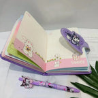 Sanrio Cinnamoroll Notebook & Gel Pen Gift Set - Harajuku Style - Notebook / Journal - 16