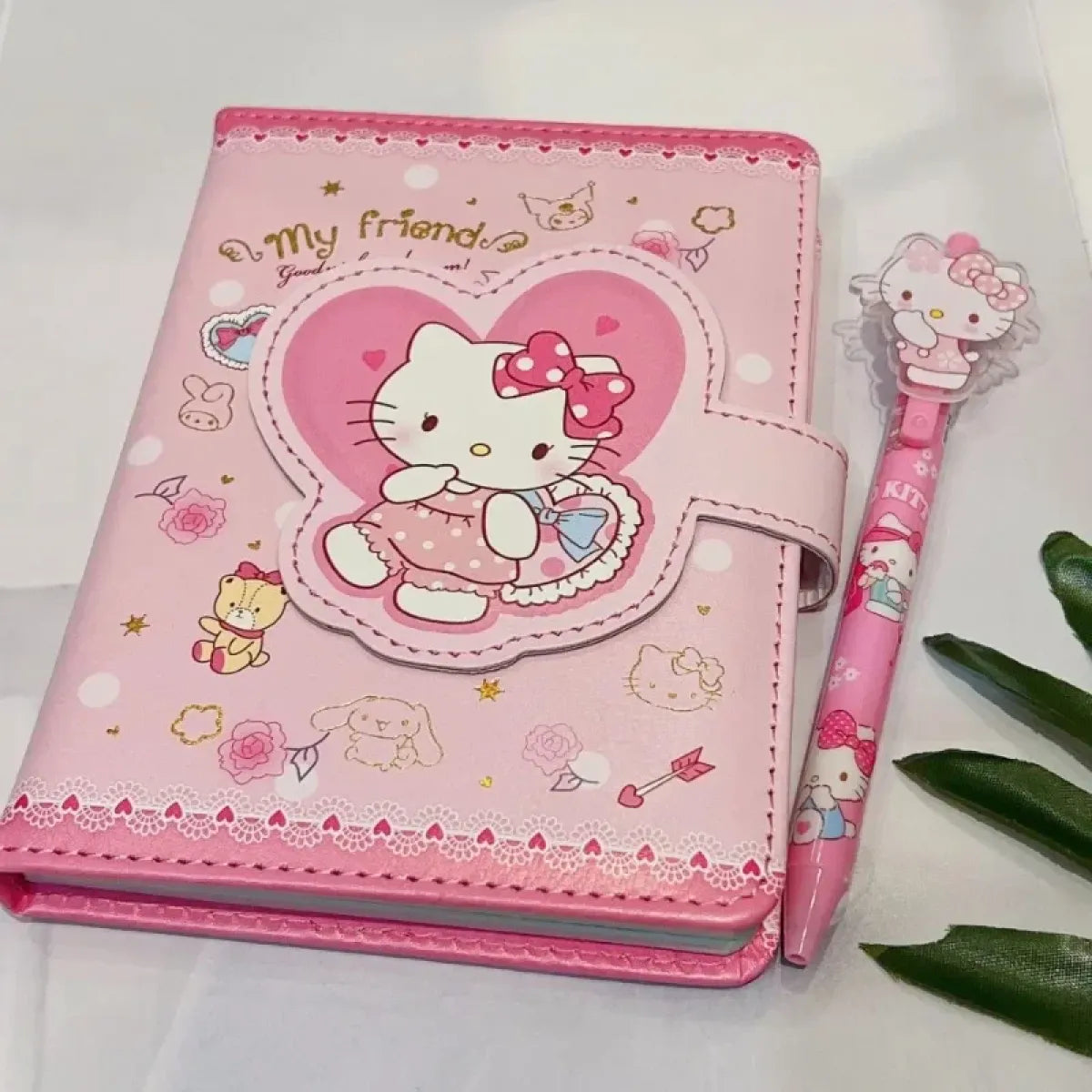 Sanrio Cinnamoroll Notebook & Gel Pen Gift Set - Harajuku Style - Notebook / Journal - 3