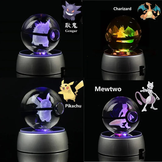 Pokemon Gengar 3D Crystal Ball - Anime - Toys - 1 - 2024