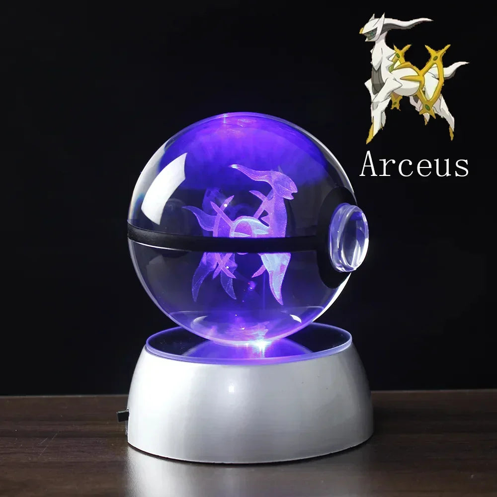 Pokemon Gengar 3D Crystal Ball - Arceus / 5cm No base - Anime - Toys - 16 - 2024