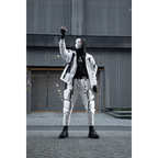 Genova 01A White Resin Face Mask - Harajuku Style - Cosplay Outfit - 9