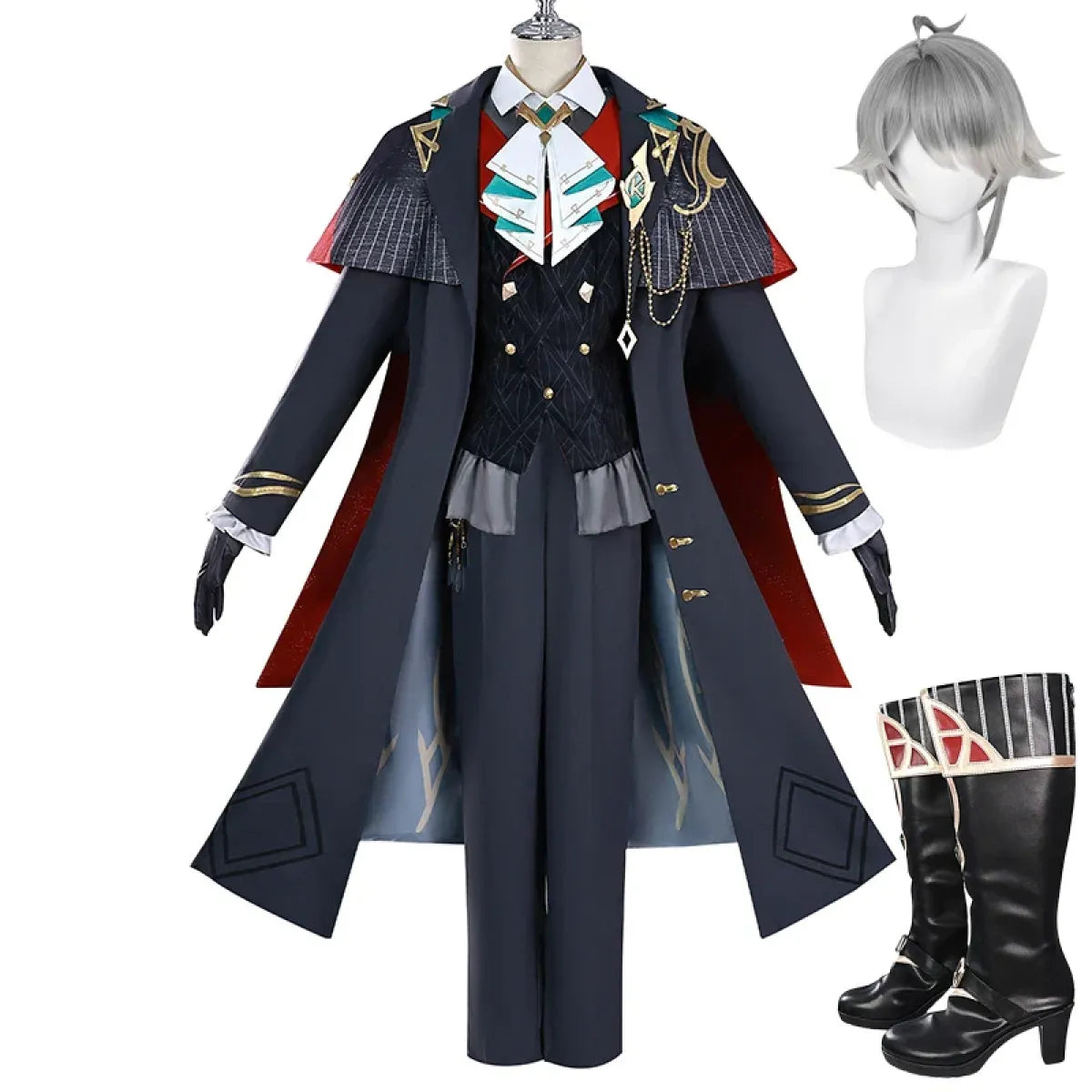 Alhaitham Genshin Impact Cosplay Costume Set - Anime - Cosplay - 1